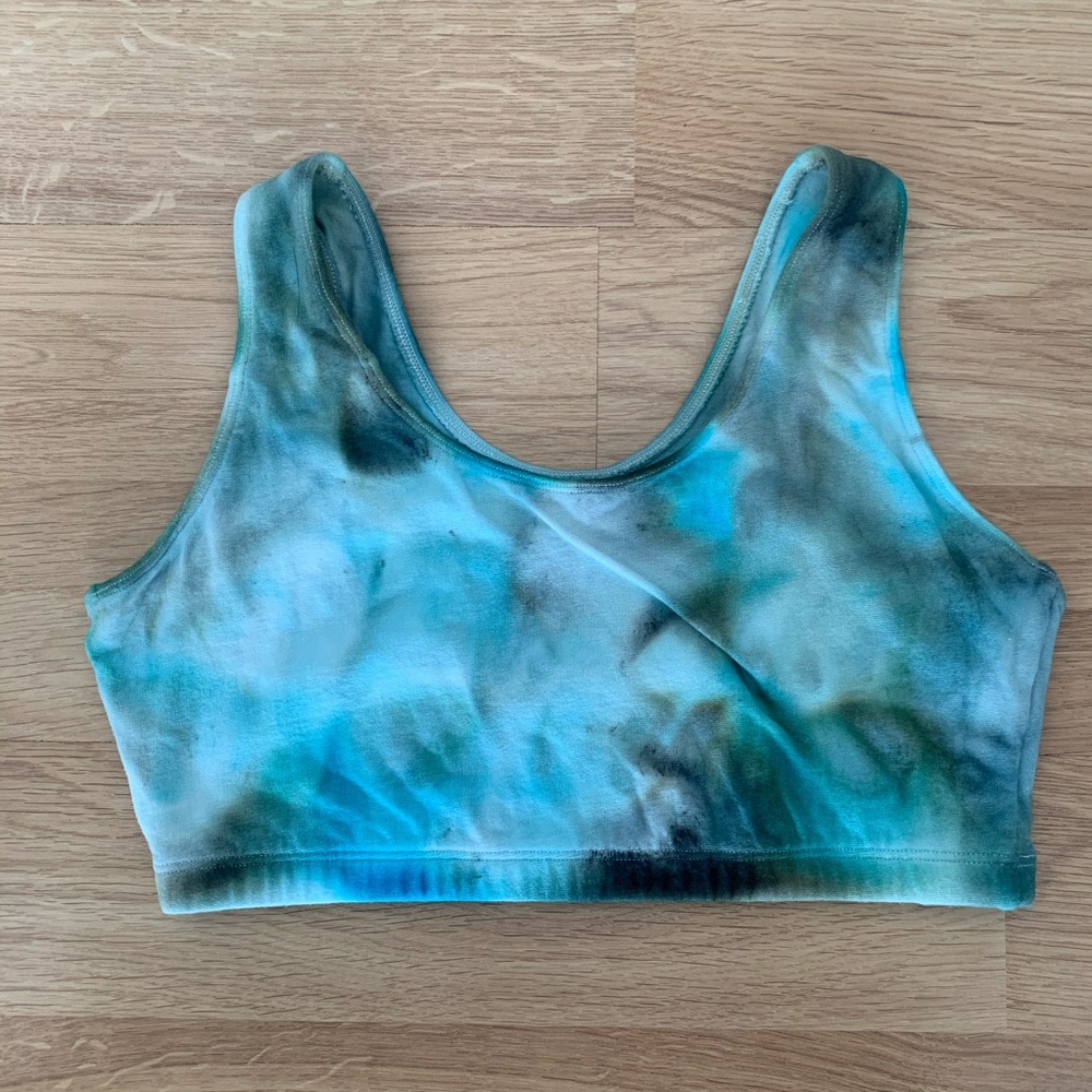 Tie Dye Cotton Sports Bra